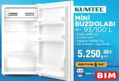 KUMTEL MİNİ BUZDOLABI